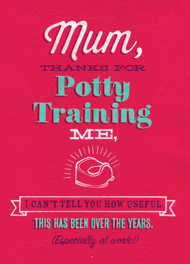 Potty Training Card
