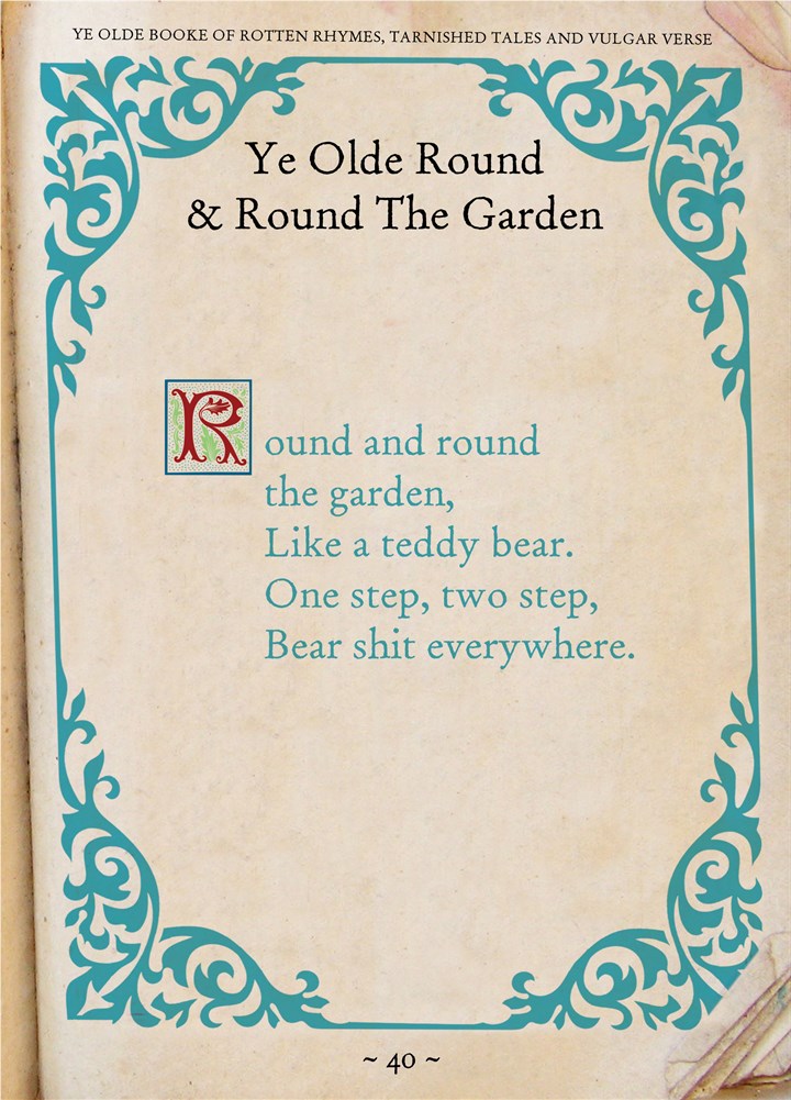Round The Garden Card