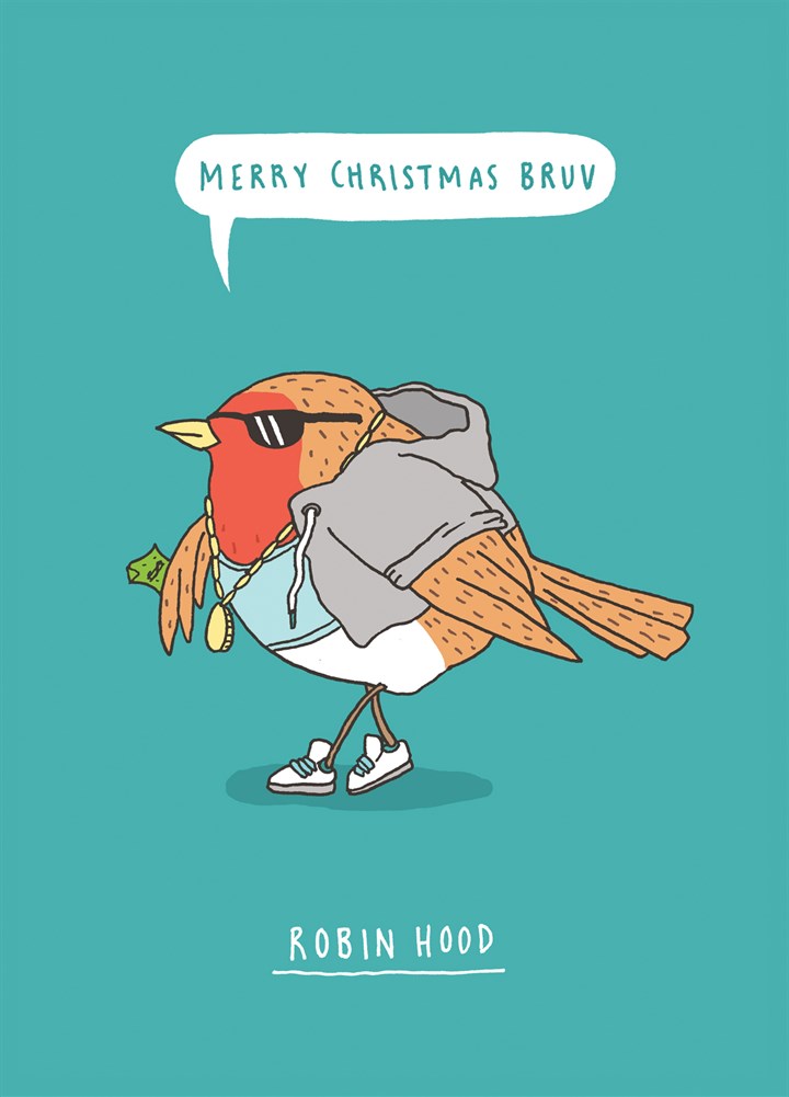Merry Christmas Bruv Card