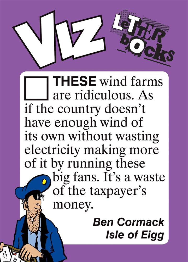 Wind Farms Card