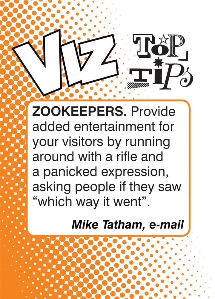 Zookeepers Card