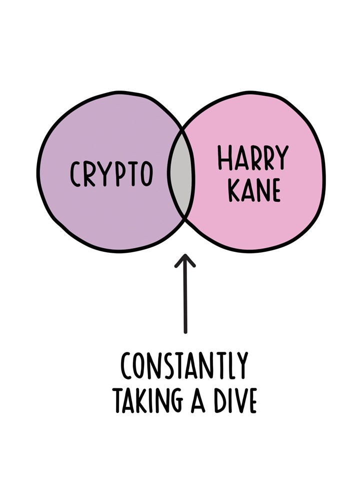 Harry Kane Diving Venn Card