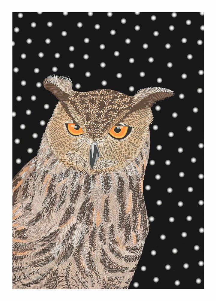 Eagle Owl Card