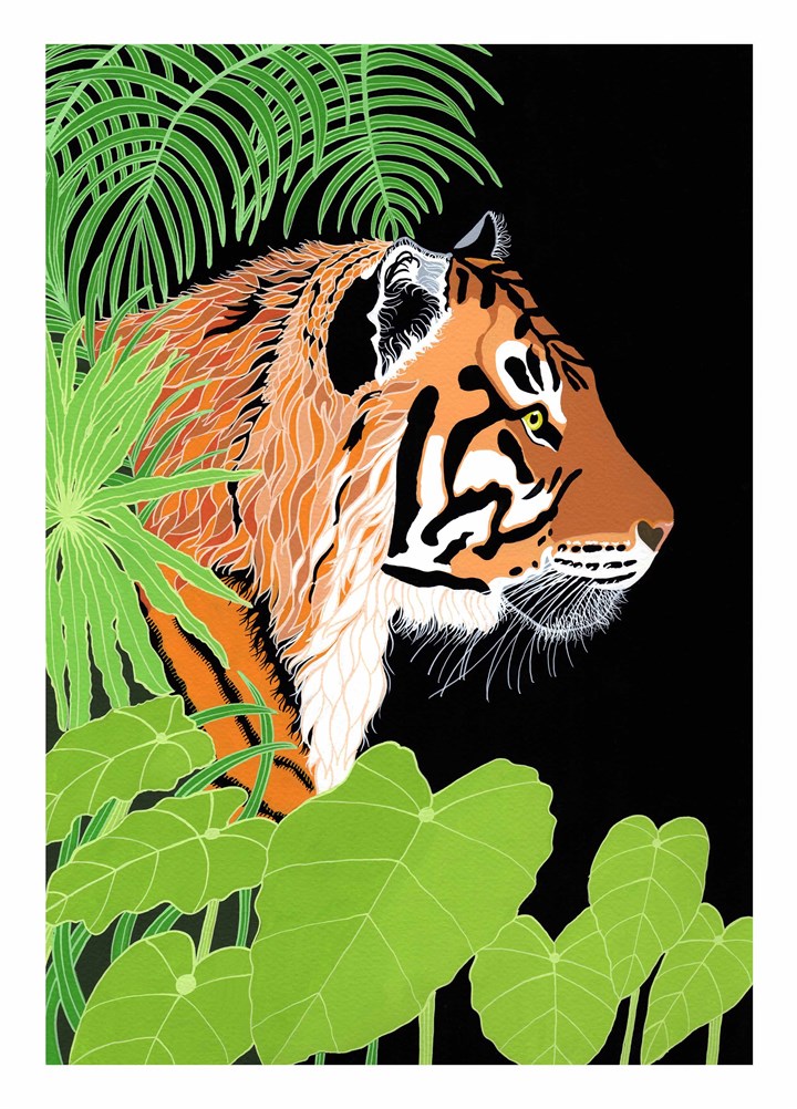 Bengal Tiger Card