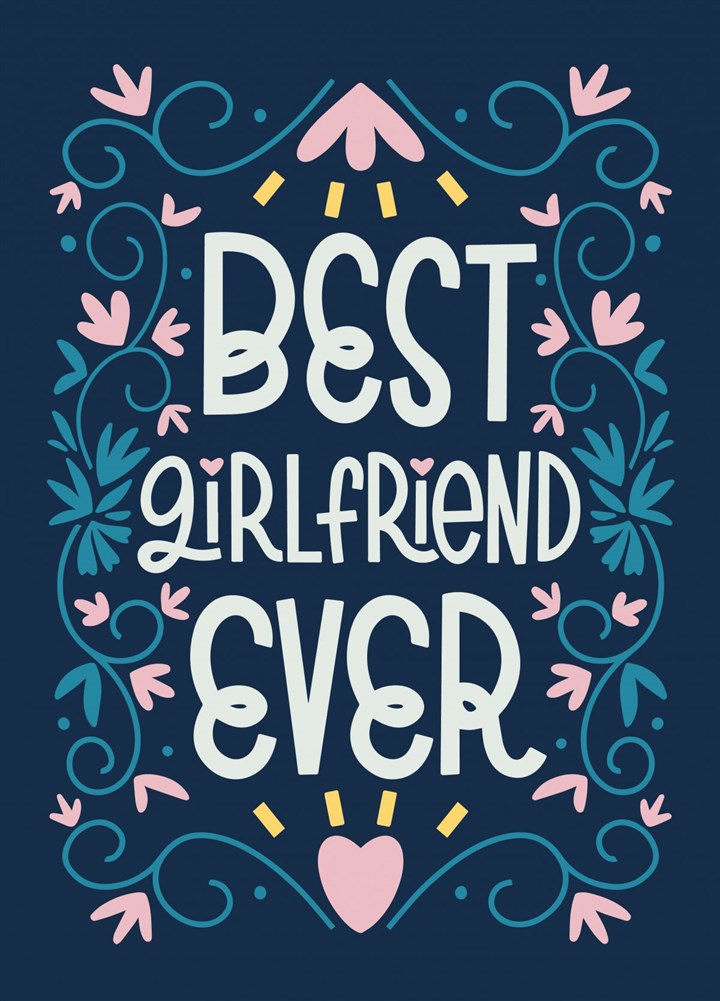 Best Girlfriend Ever Card