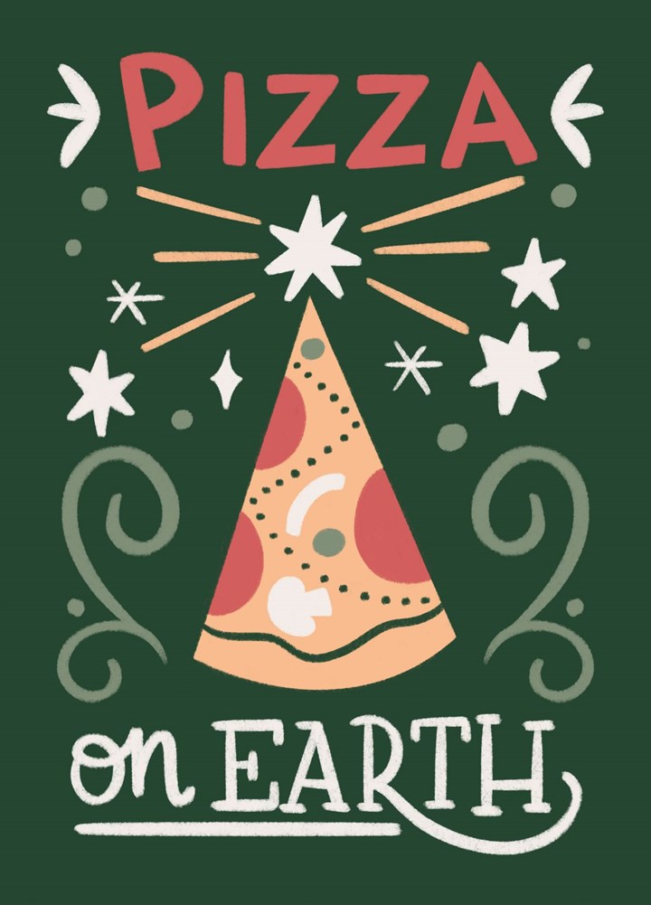 Pizza On Earth Card