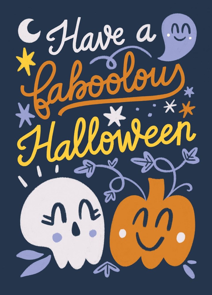 Have A Faboolous Halloween Card