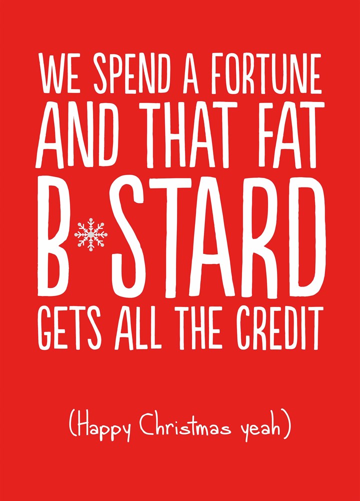 Fat Bastard Card
