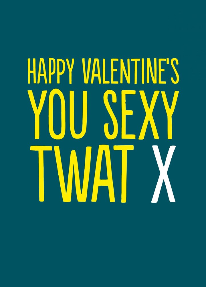 Happy Valentine's Sexy Twat Card