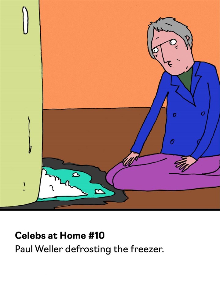 Funny Birthday Card Paul Weller