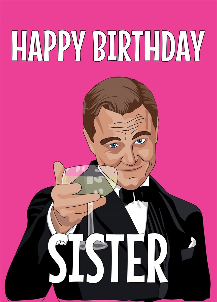 Happy Birthday Sister From The Great Gatsby Card