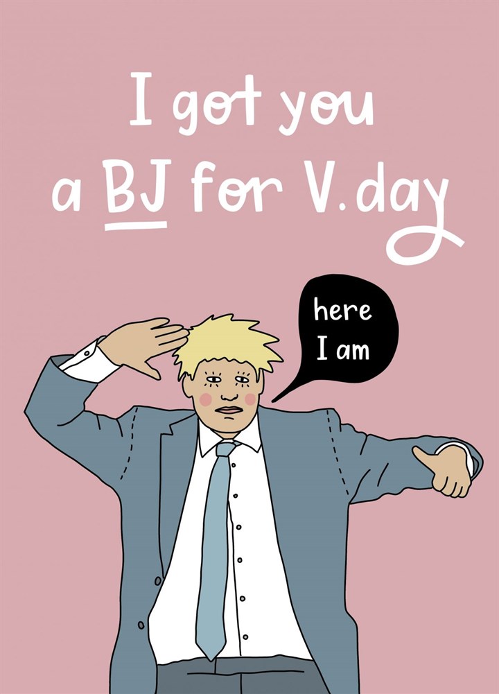 Boris Valentines Card