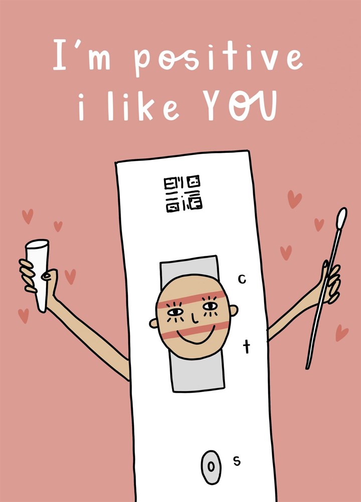 Positive Valentines Card