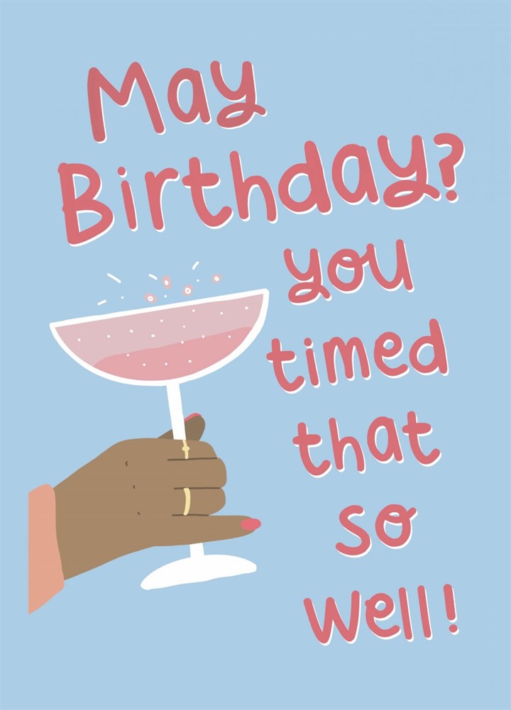 May Cocktails Card