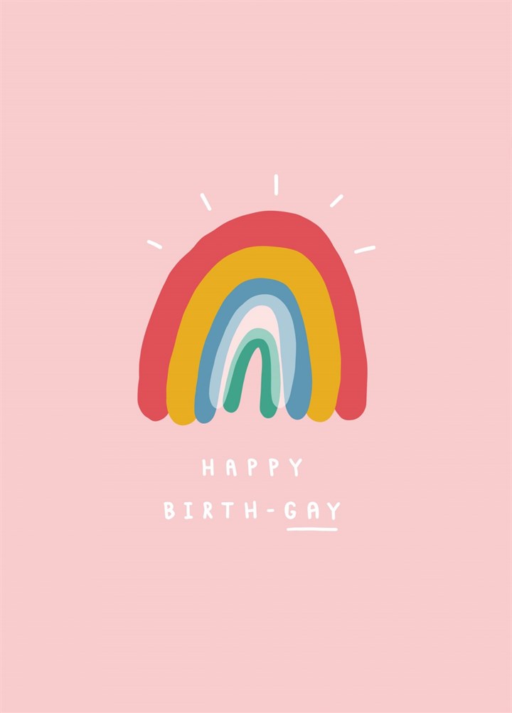 Birth Gay Card