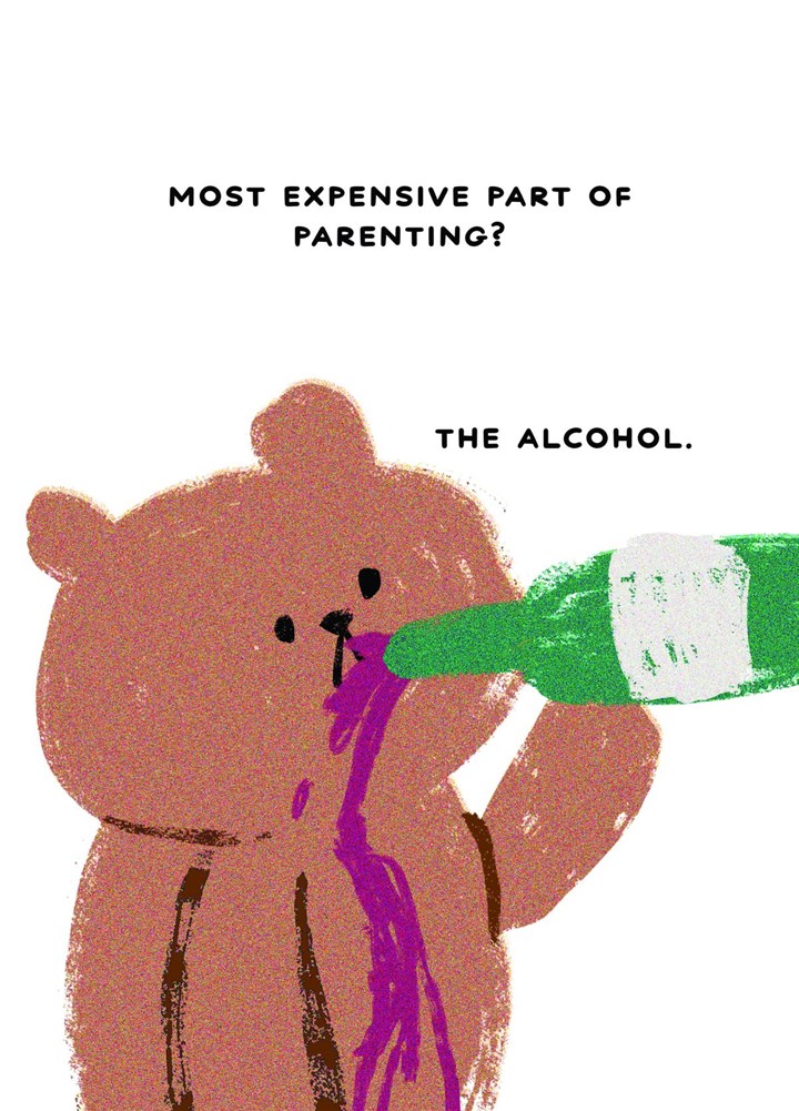 Alcohol Parenting Card