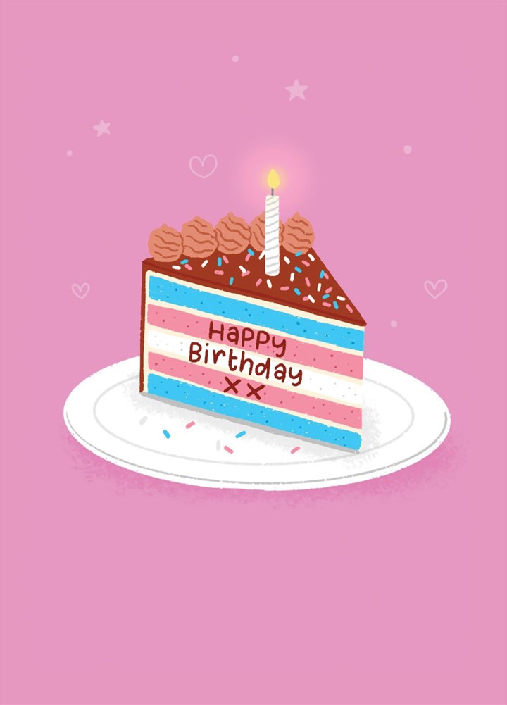 Happy Birthday - Transgender Card