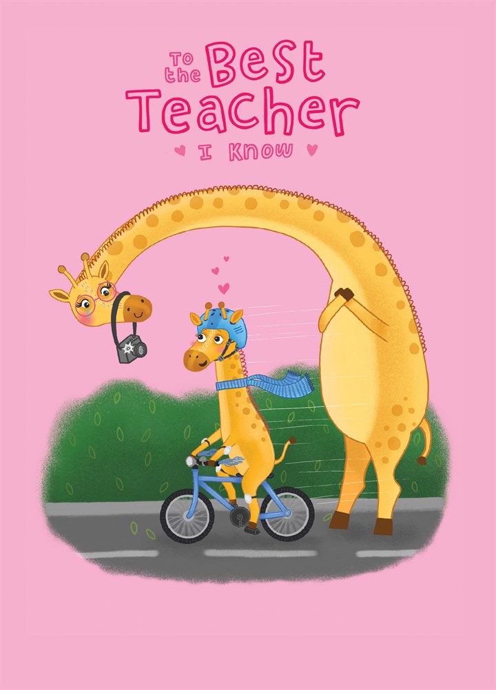Best Teacher - Mum Card