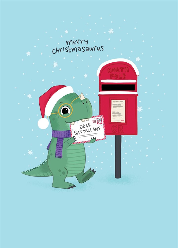Merry Christmasaurus Card