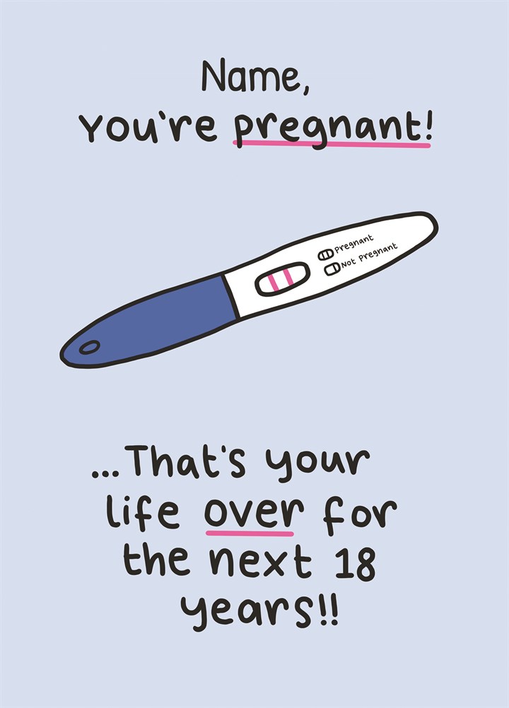 You're Pregnant! Card