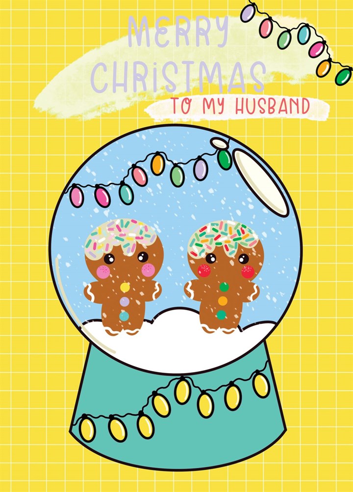Merry Christmas Husband Card