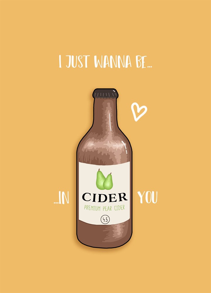 In Cider You Card