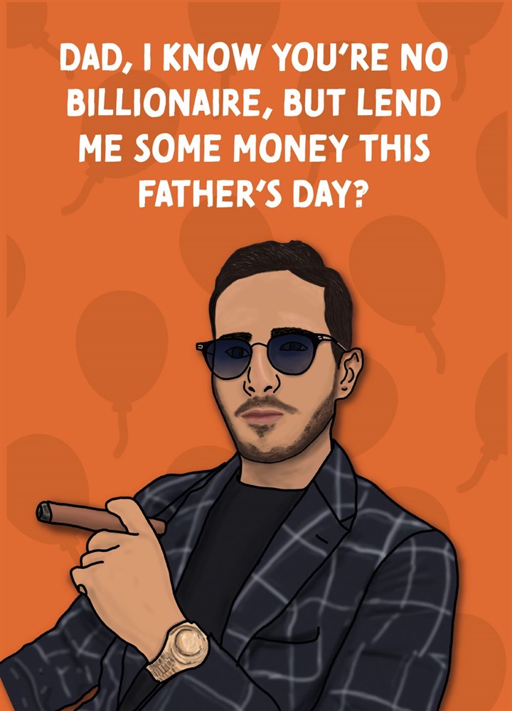 Tinder Swindler Father's Day Card