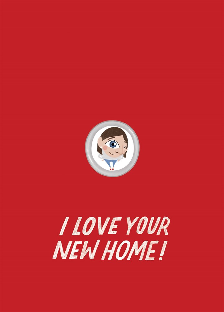 I Love You New Home Card