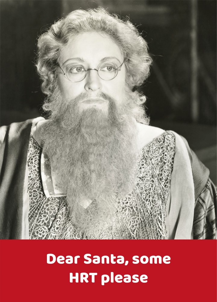 Dear Santa - HRT Please Card