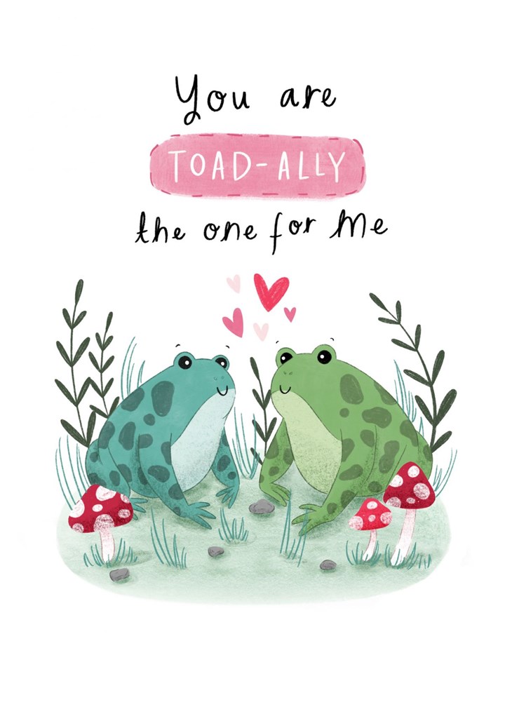 Toad Love Card