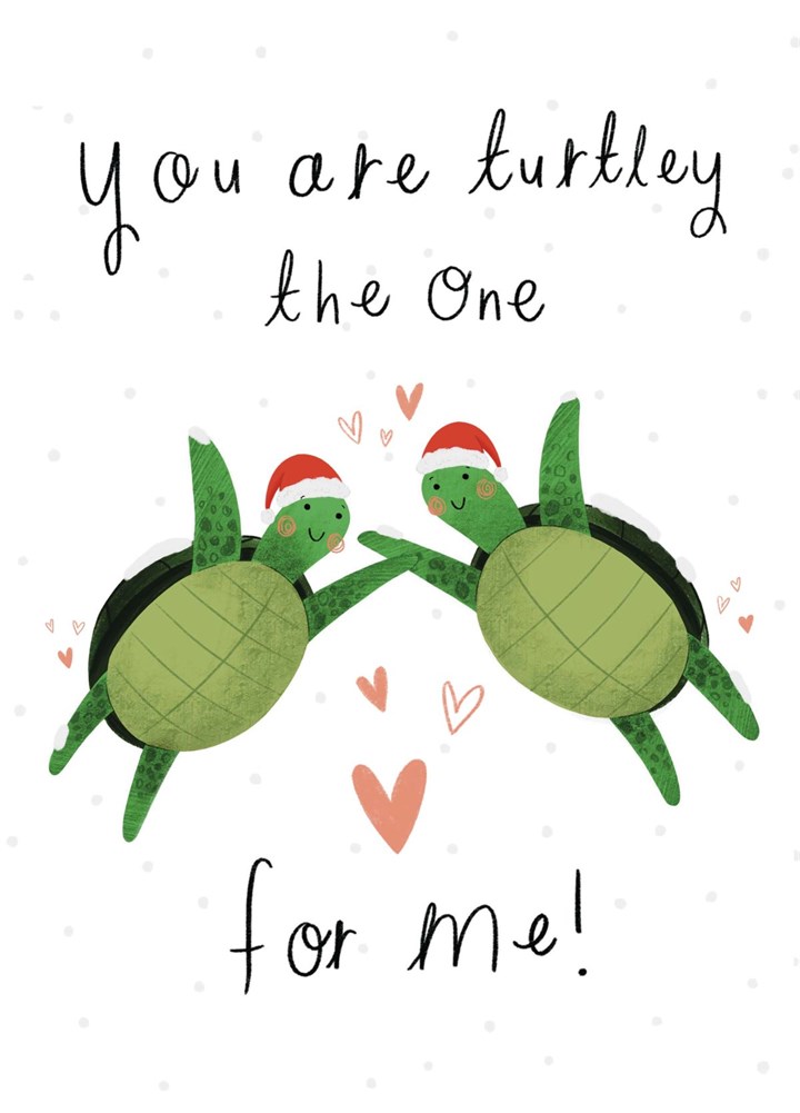 Turtle Christmas Love Card