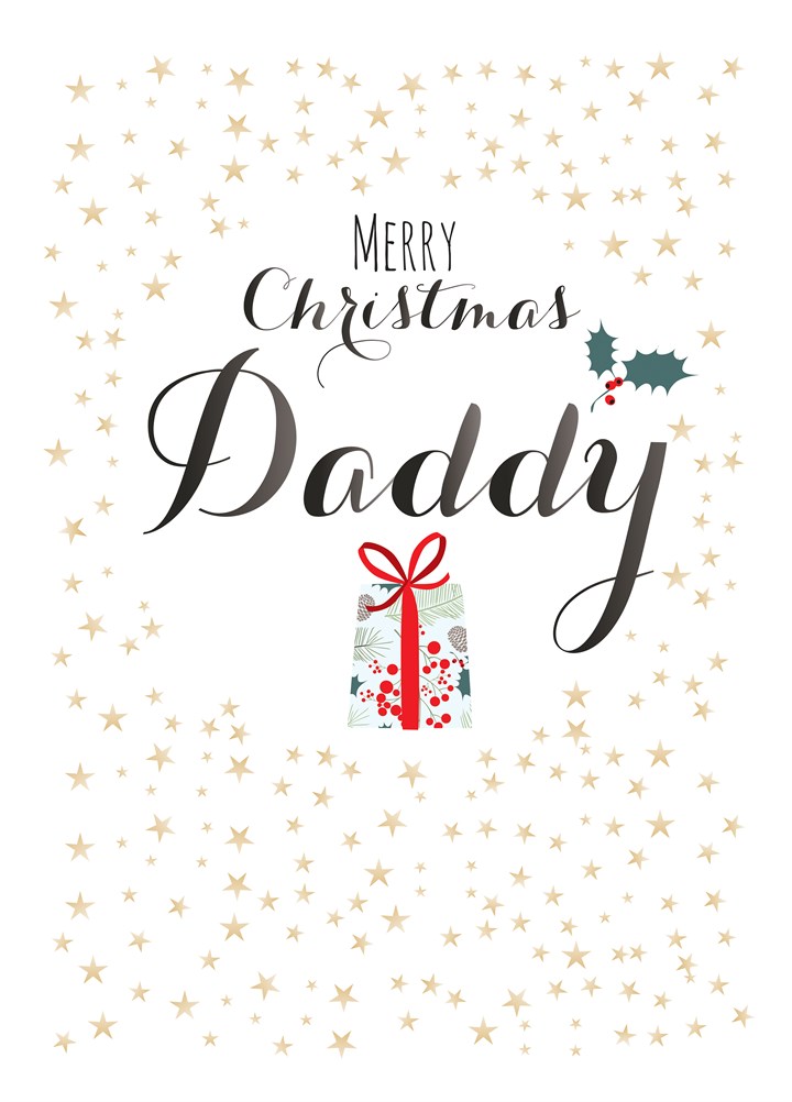 Merry Christmas Daddy Card