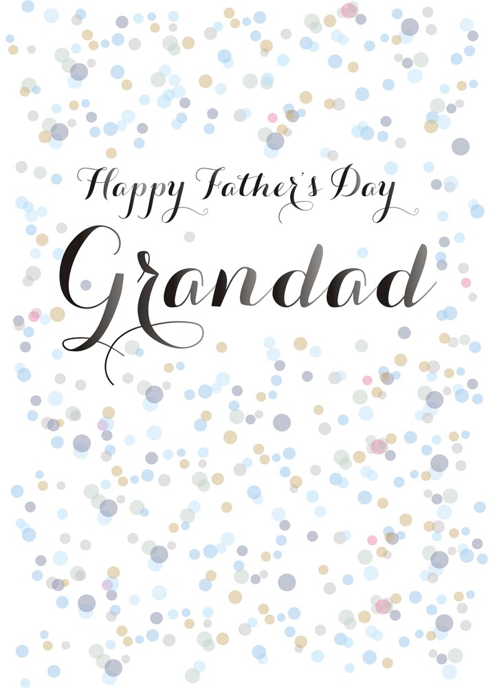 Happy Father's Day Grandad Card