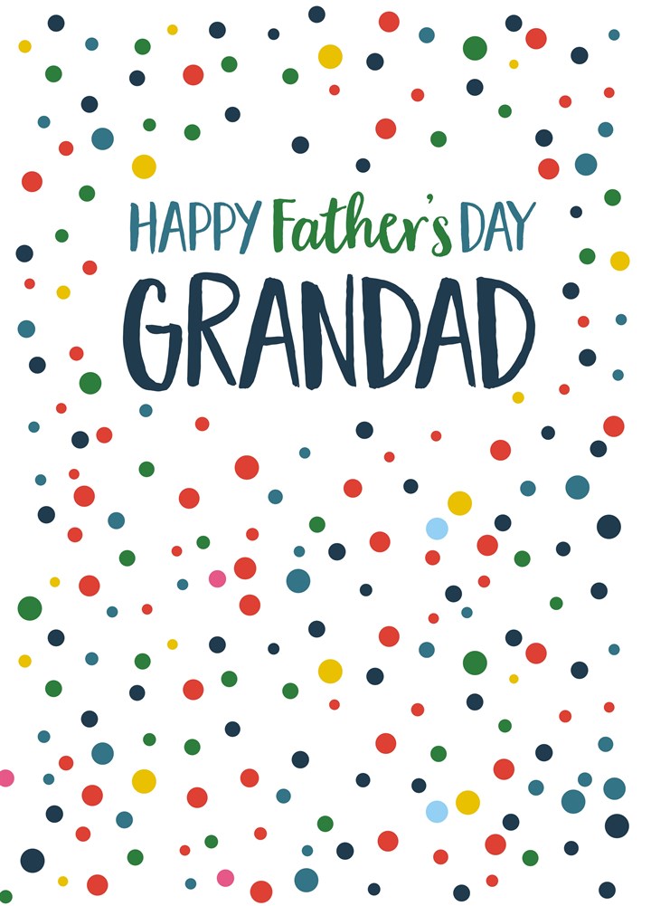 Happy Father's Day Grandad Card