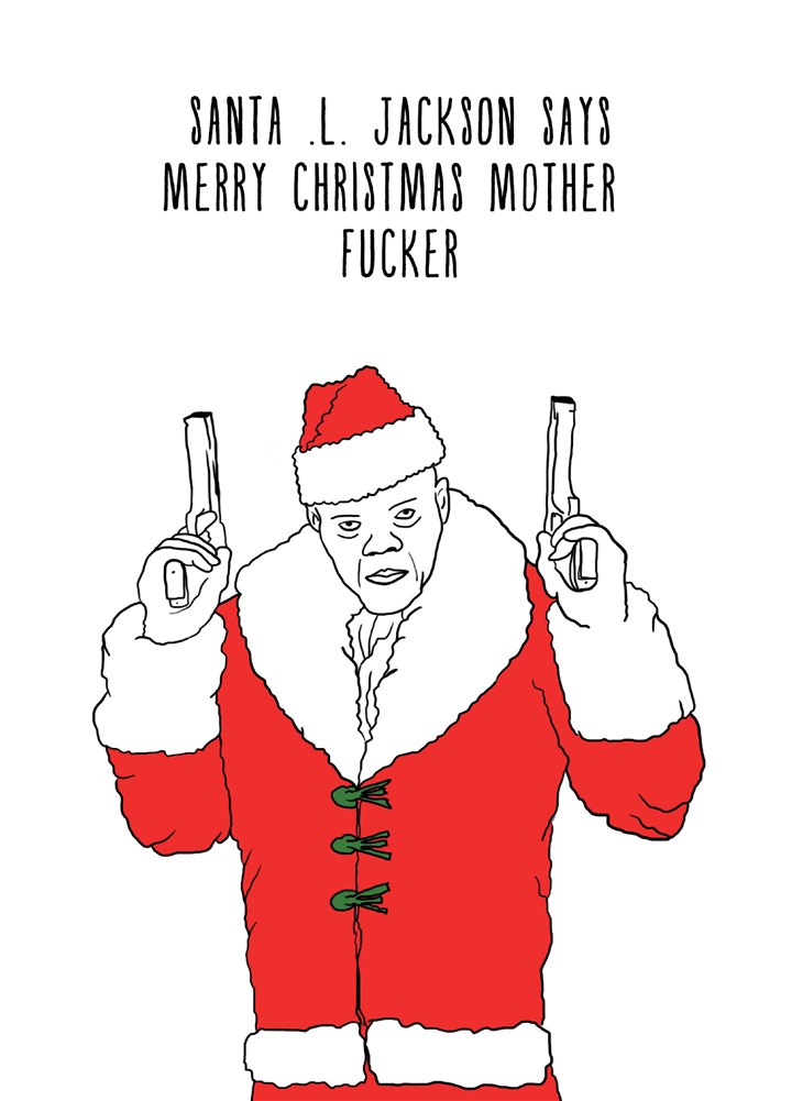 Merry Christmas Mother Fucker Card