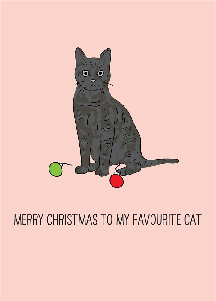 My Favourite Cat Card