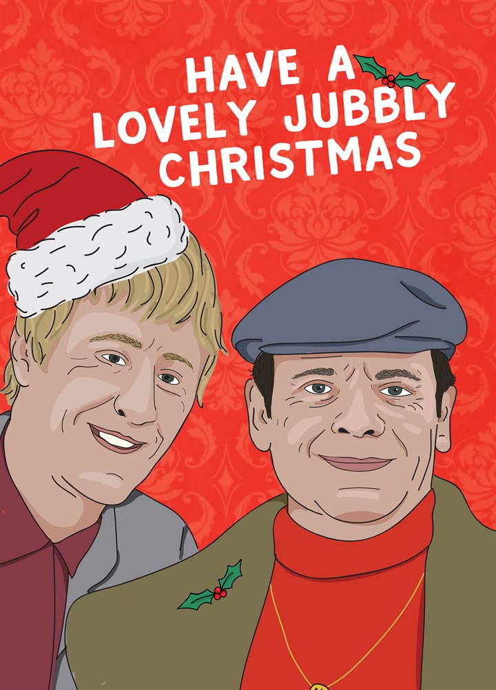 Lovely Jubbly Christmas Card