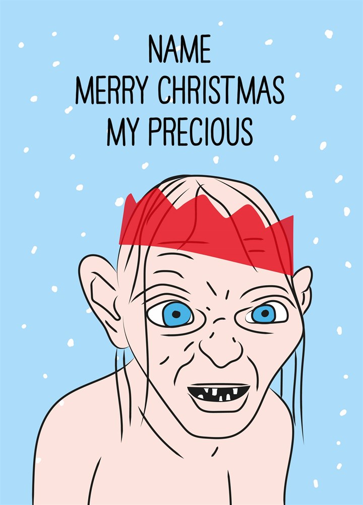 Merry Christmas My Precious Card