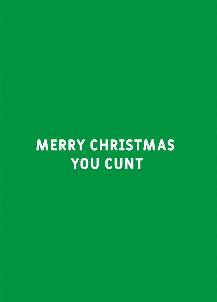Merry Christmas You