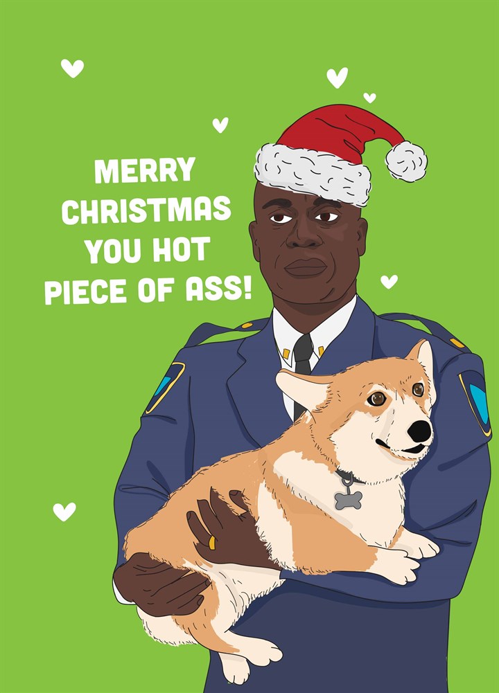 Christmas Piece Of Ass Card