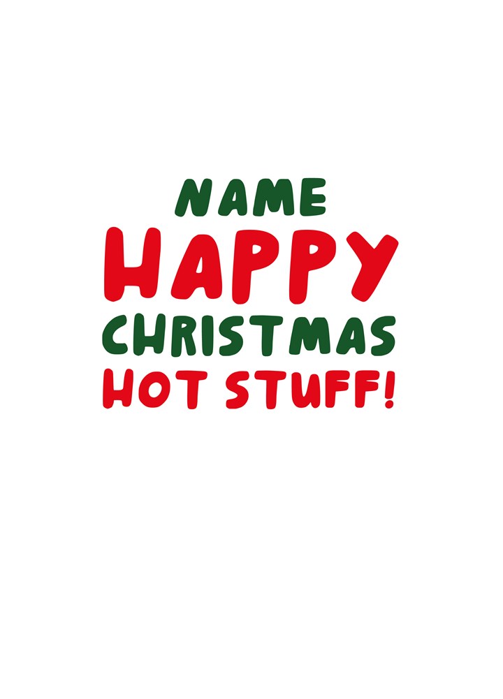 Christmas Hot Stuff Card