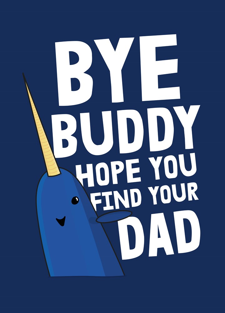 Bye Buddy Card