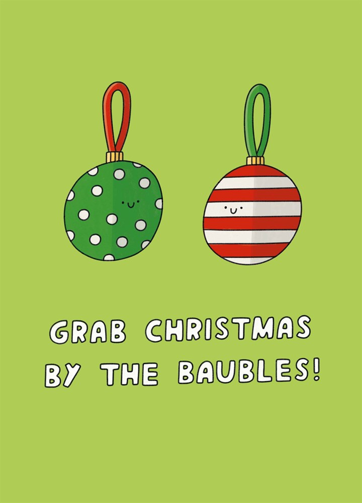 By The Baubles Card