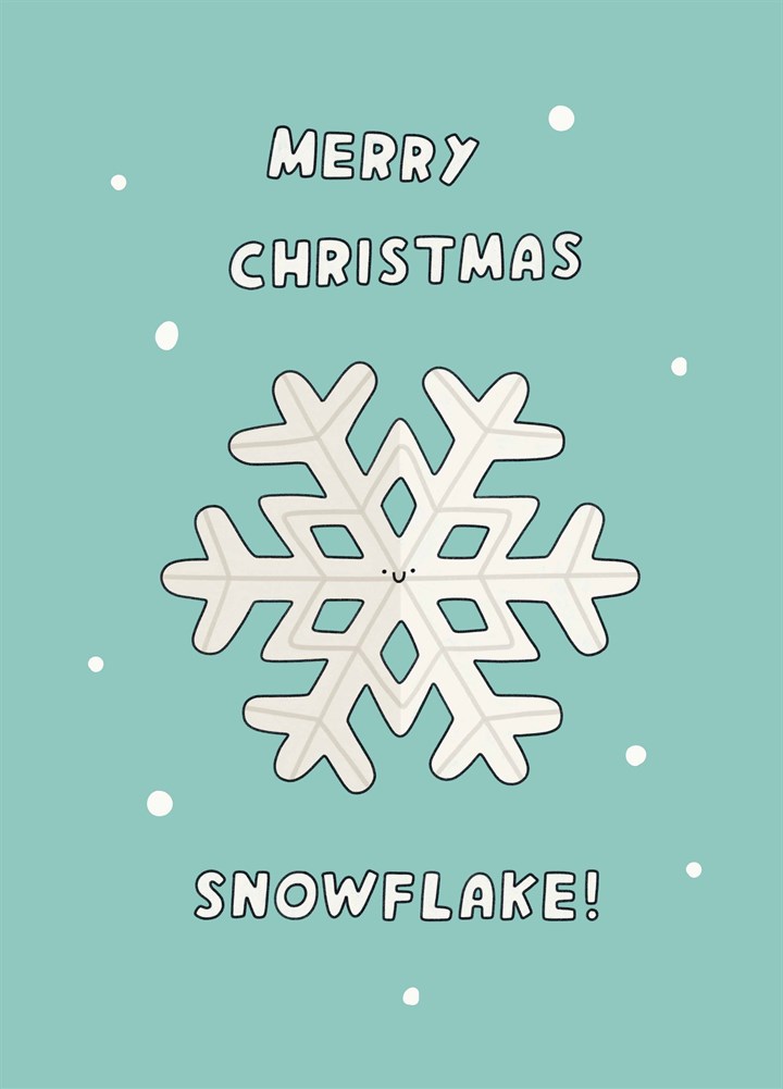 Christmas Snowflake Card