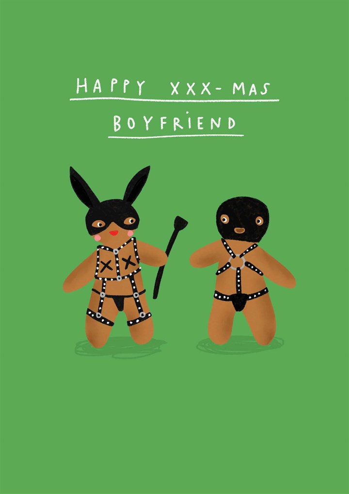 Boyfriend Happy XXX-Mas Card
