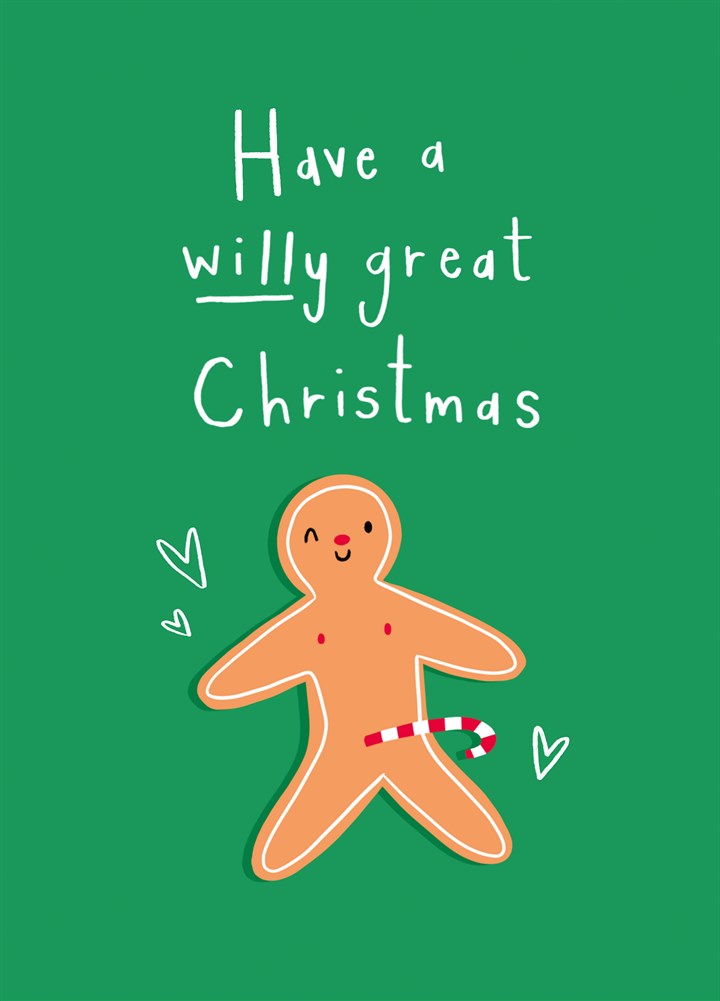 Willy Great Christmas Card