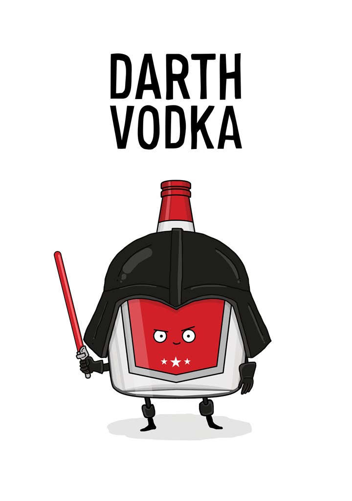 Darth Vodka Card