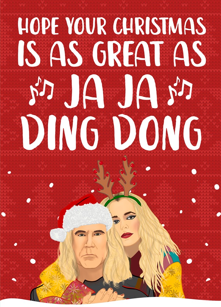 Christmas Ja Ja Ding Dong Card