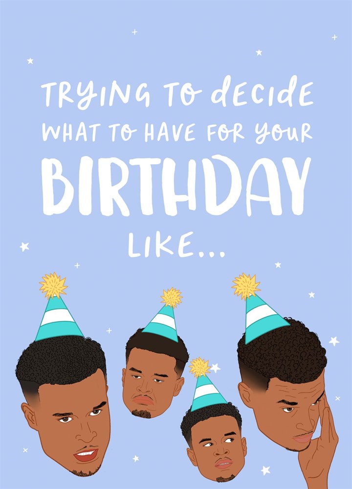 Bad Birthday Decisions Card