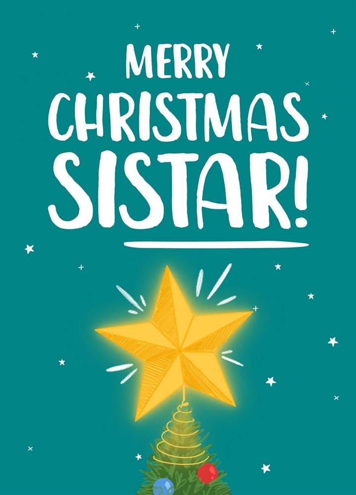 Merry Christmas SiSTAR Card